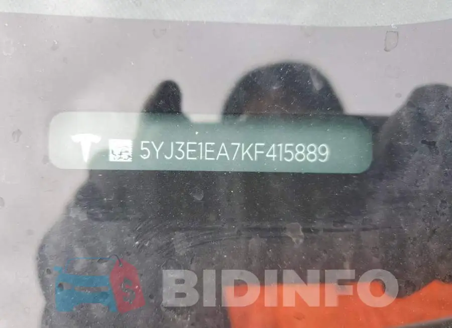 5YJ3E1EA7KF415889 Photo# 13