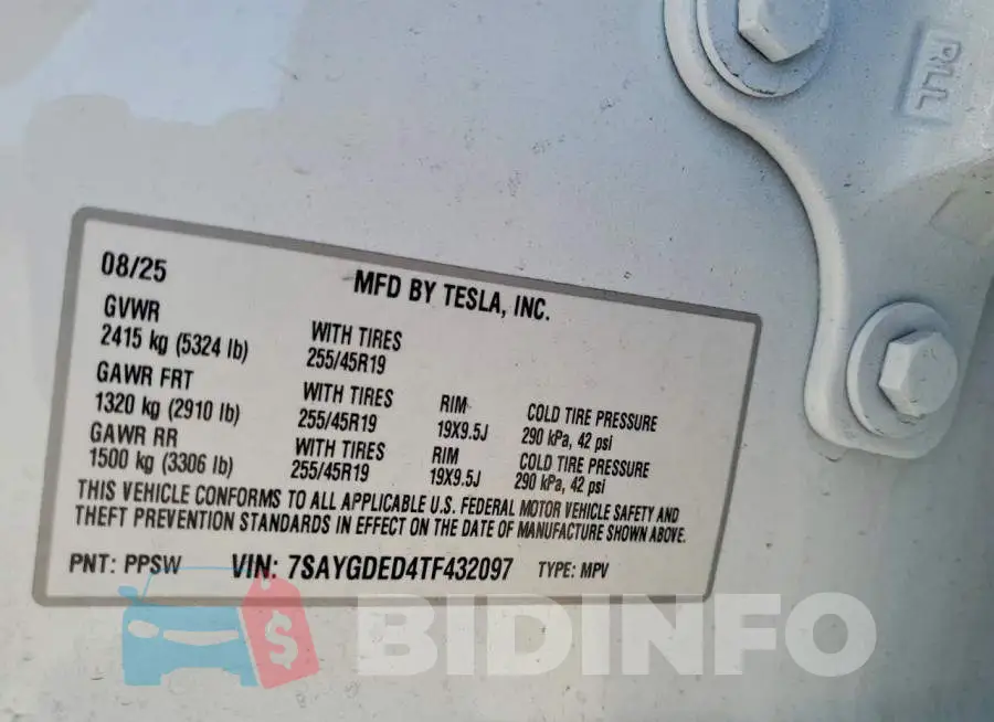 7SAYGDED4TF432097 Photo# 13