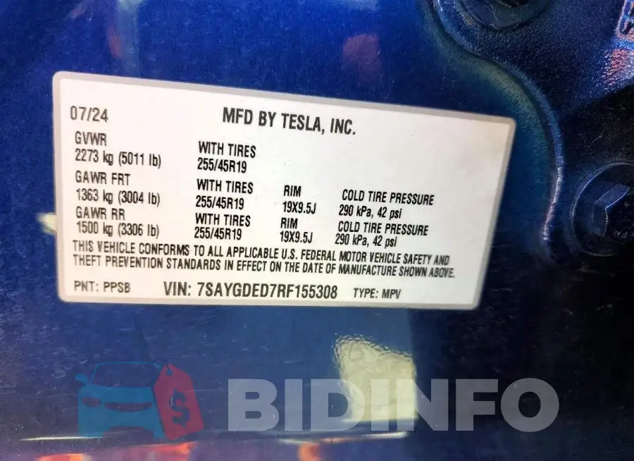 7SAYGDED7RF155308 Photo# 14