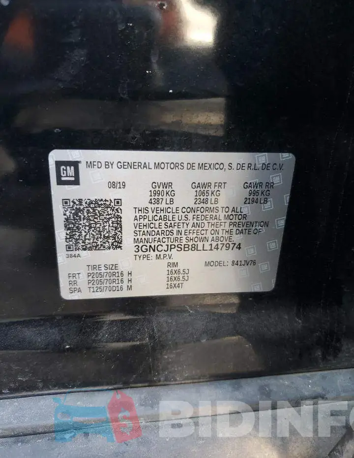 3GNCJPSB8LL147974 Photo# 13