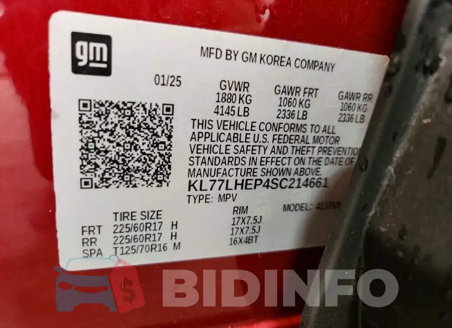 KL77LHEP4SC214661 Photo# 12