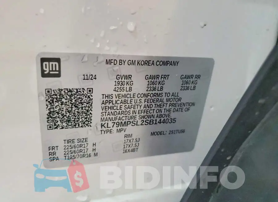 KL79MPSL2SB144035 Photo# 12