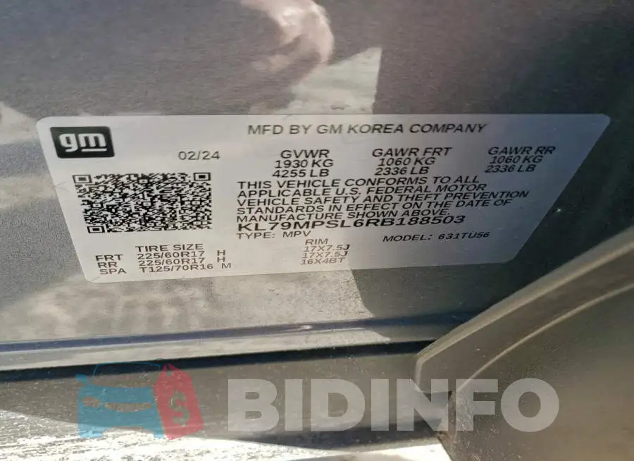 KL79MPSL6RB188503 Photo# 13