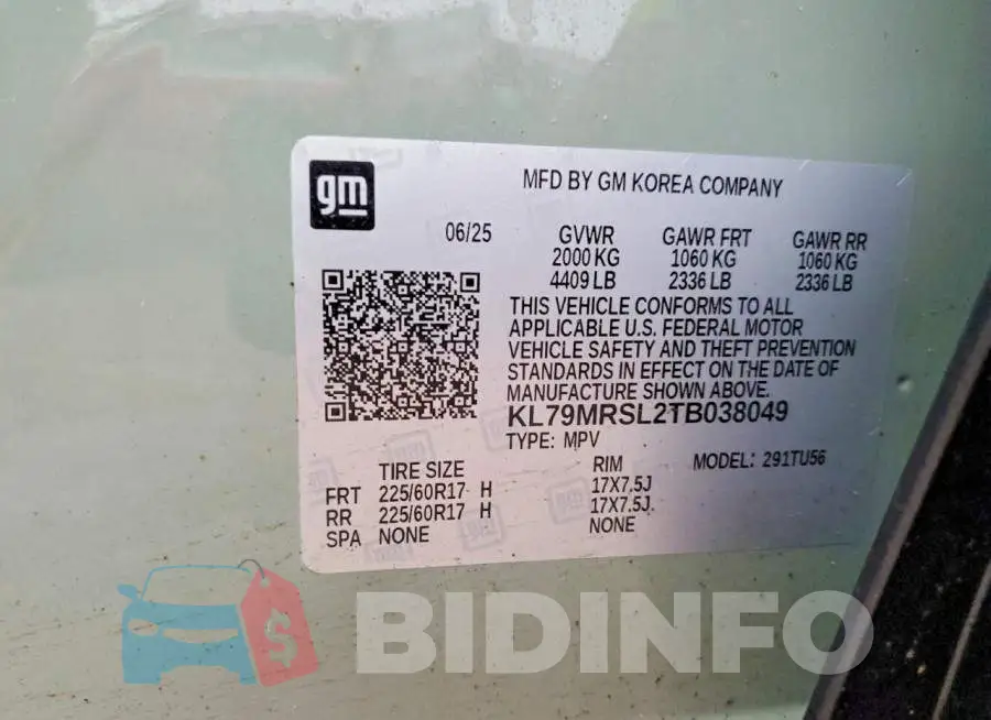 KL79MRSL2TB038049 Photo# 14