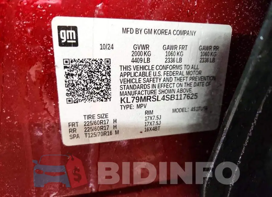 KL79MRSL4SB117625 Photo# 12