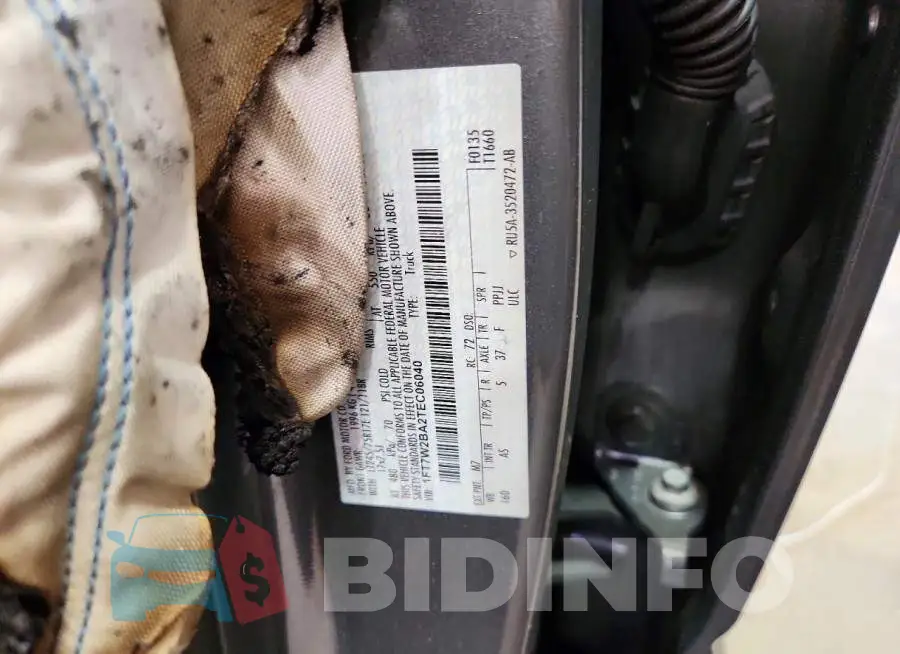 1FT7W2BA2TEC06040 Photo# 12
