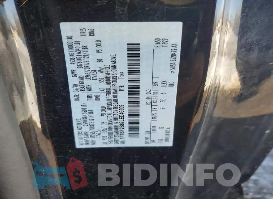 1FTBF2B67LED46509 Photo# 13