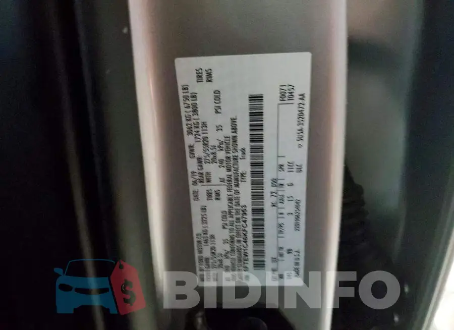 1FTEW1C46KFC47953 Photo# 12