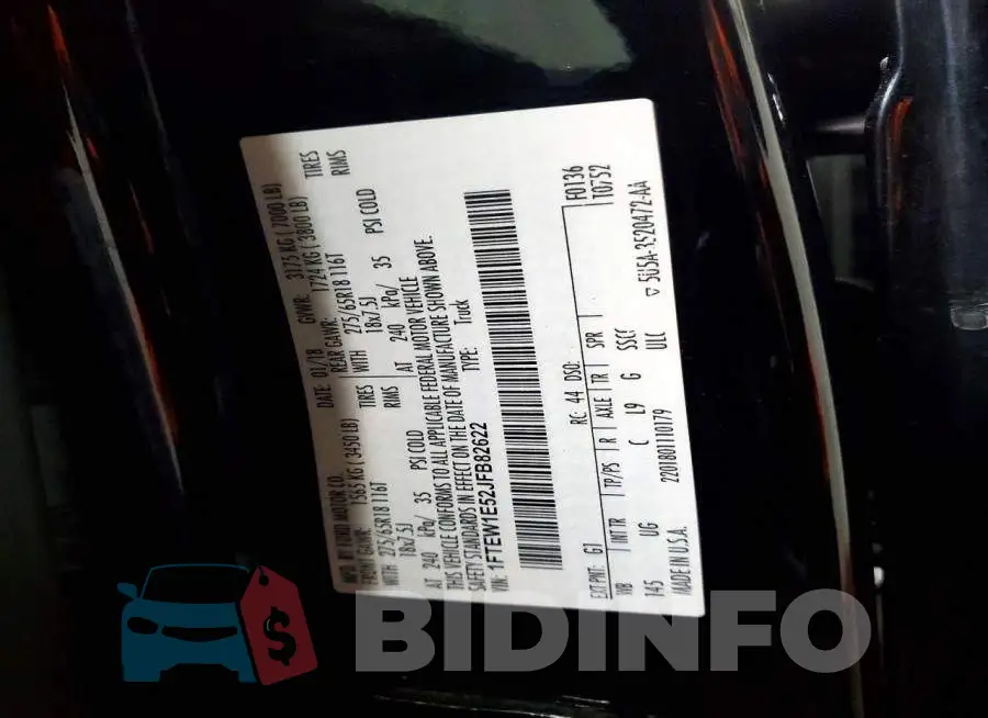 1FTEW1E52JFB82622 Photo# 12