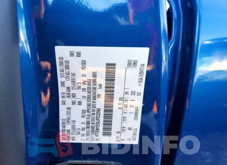 1FTEW1E5XJFE32592 Photo# 12