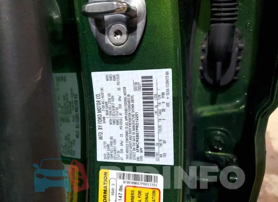 3FMCR9B67PRD12251 Photo# 14