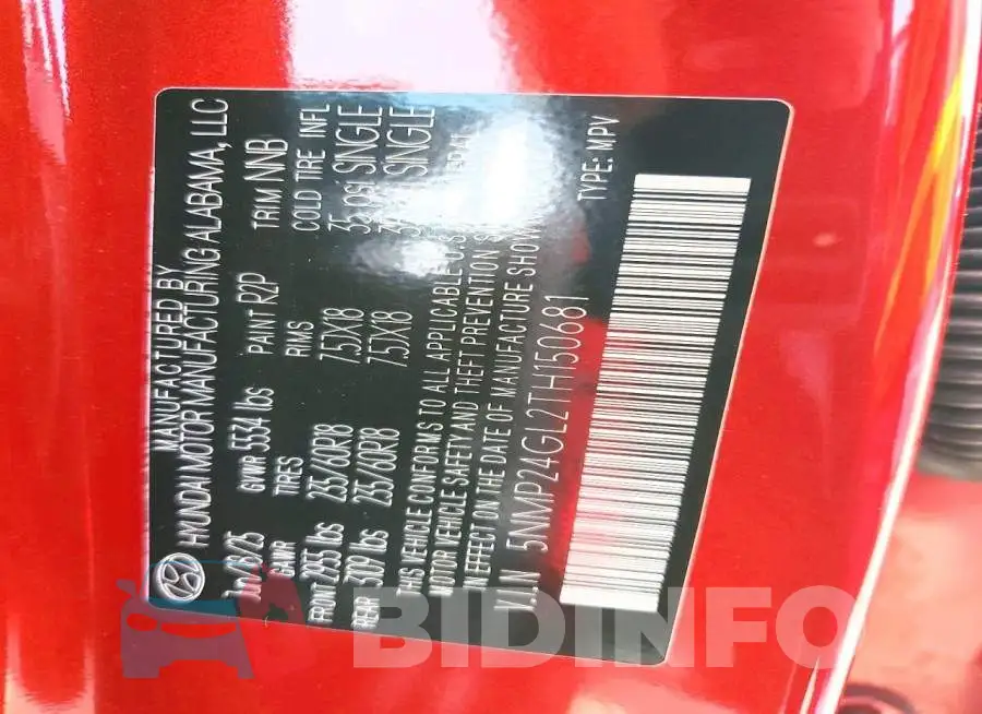 5NMP24GL2TH150681 Photo# 13