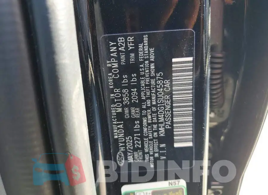 KMHLM4DG1SU045875 Photo# 12