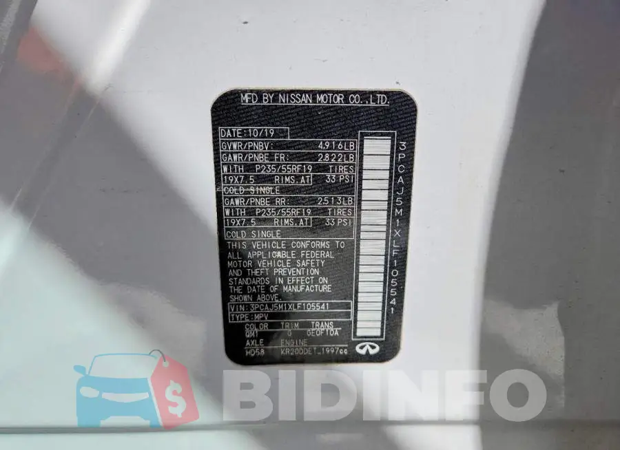 3PCAJ5M1XLF105541 Photo# 13