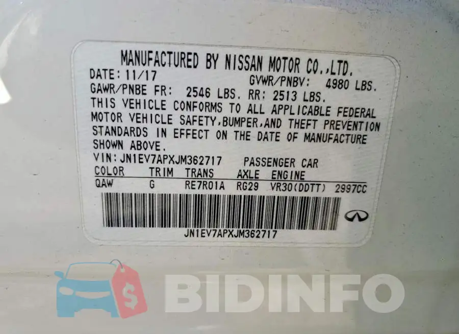 JN1EV7APXJM362717 Photo# 12