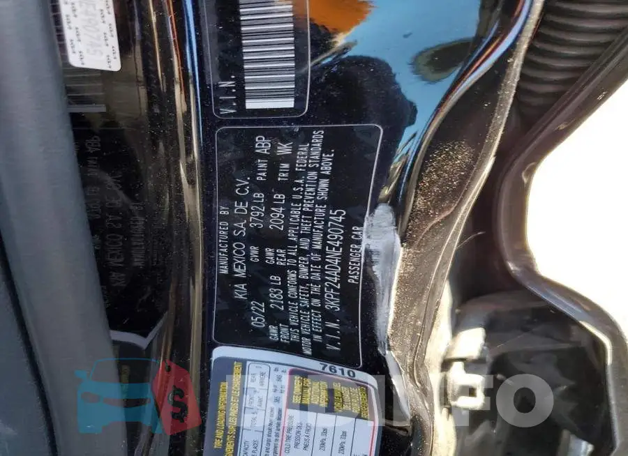 3KPF24AD4NE490745 Photo# 12