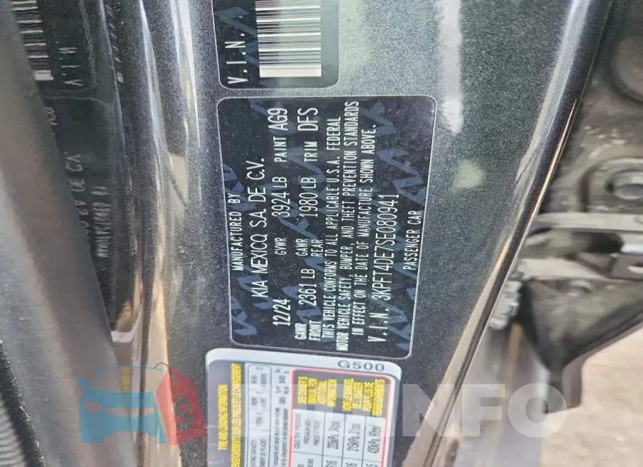 3KPFT4DE7SE080941 Photo# 12