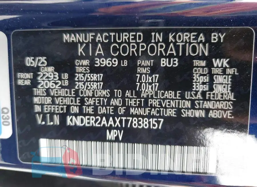 KNDER2AAXT7838157 Photo# 13