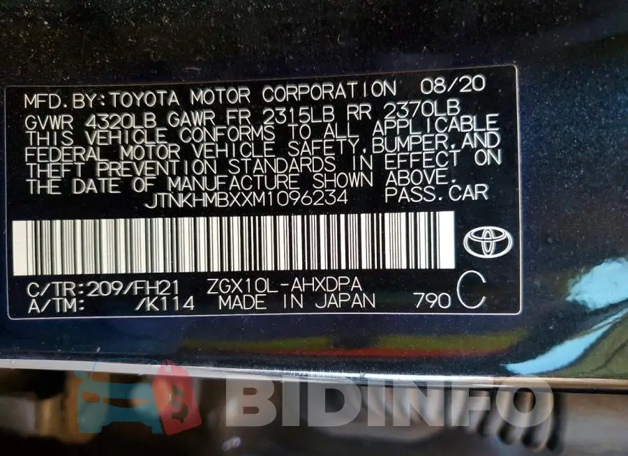 JTNKHMBXXM1096234 Photo# 12