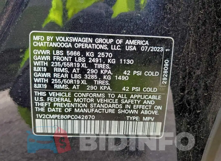 1V2CMPE80PC042670 Photo# 14