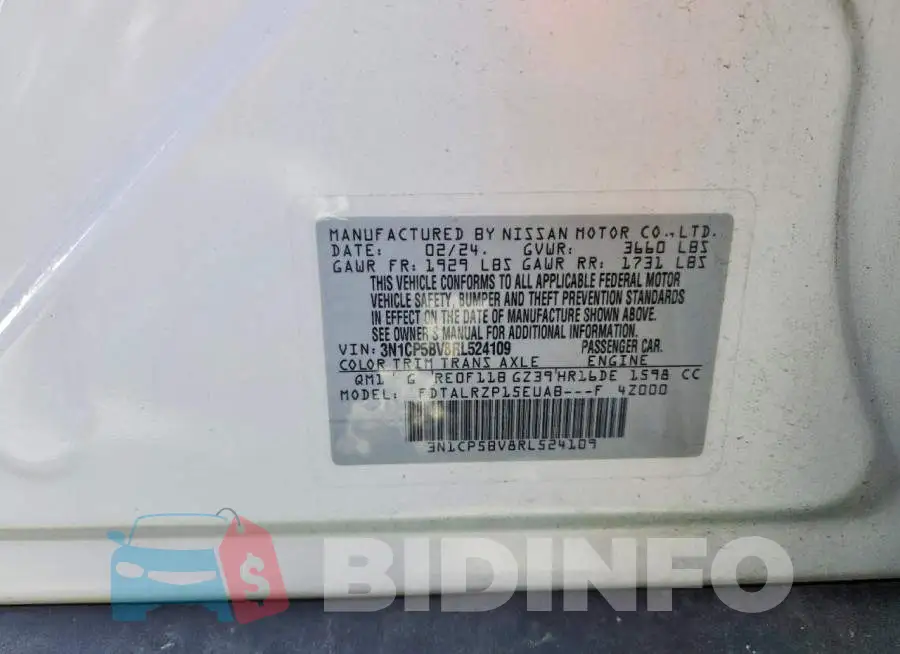 3N1CP5BV8RL524109 Photo# 13