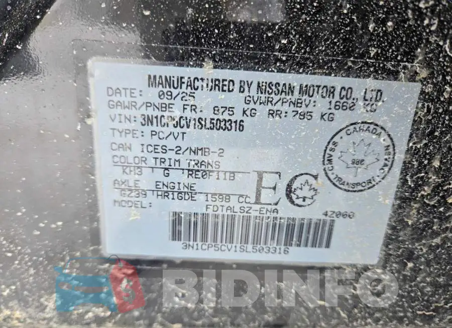 3N1CP5CV1SL503316 Photo# 12