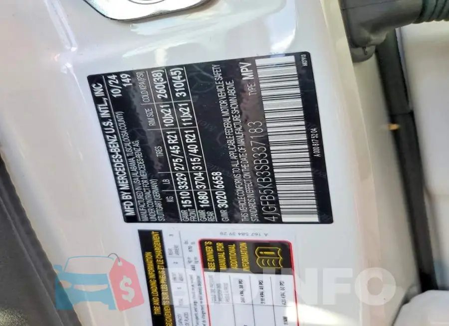 4JGFB5KB3SB337183 Photo# 12