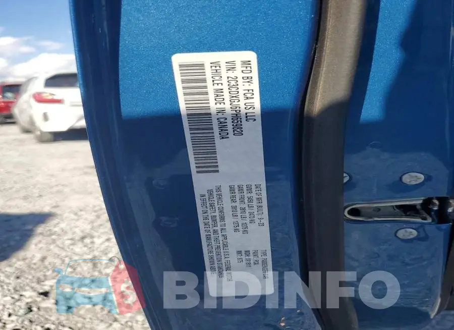 2C3CDXGJ6PH659820 Photo# 12