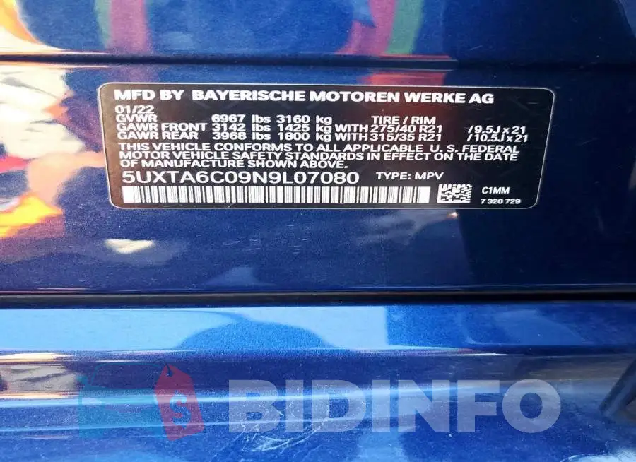 5UXTA6C09N9L07080 Photo# 14