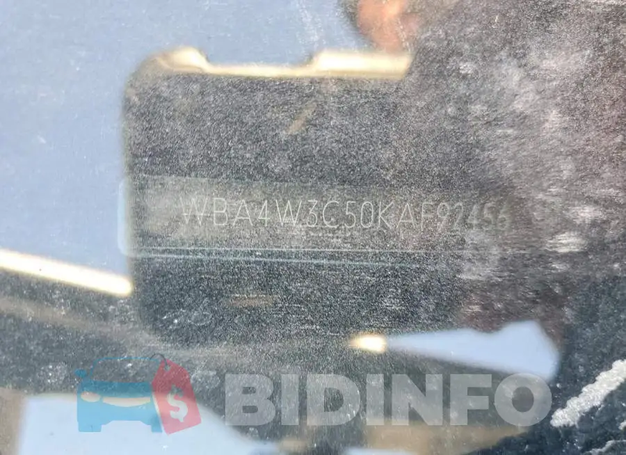 WBA4W3C50KAF92456 Photo# 12