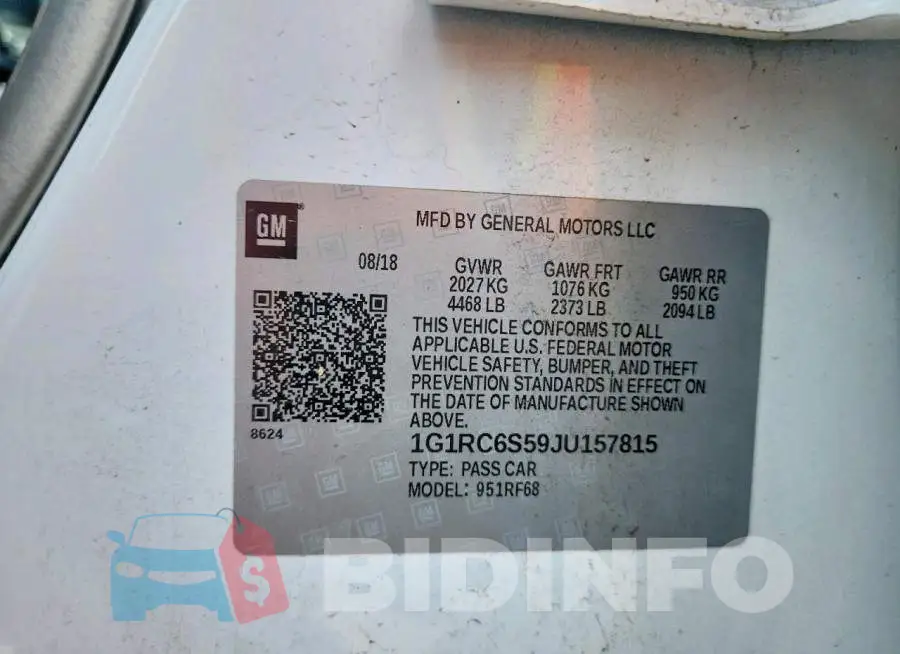 1G1RC6S59JU157815 Photo# 13