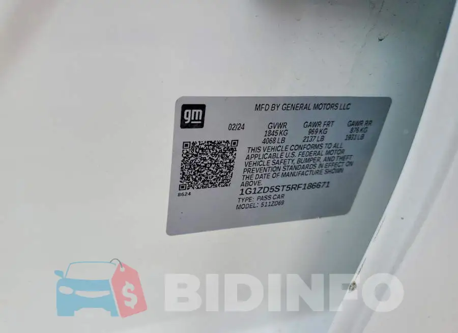 1G1ZD5ST5RF186671 Photo# 12