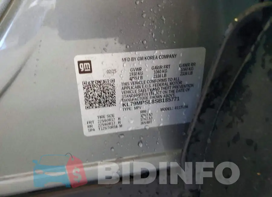 KL79MPSL8SB185771 Photo# 13