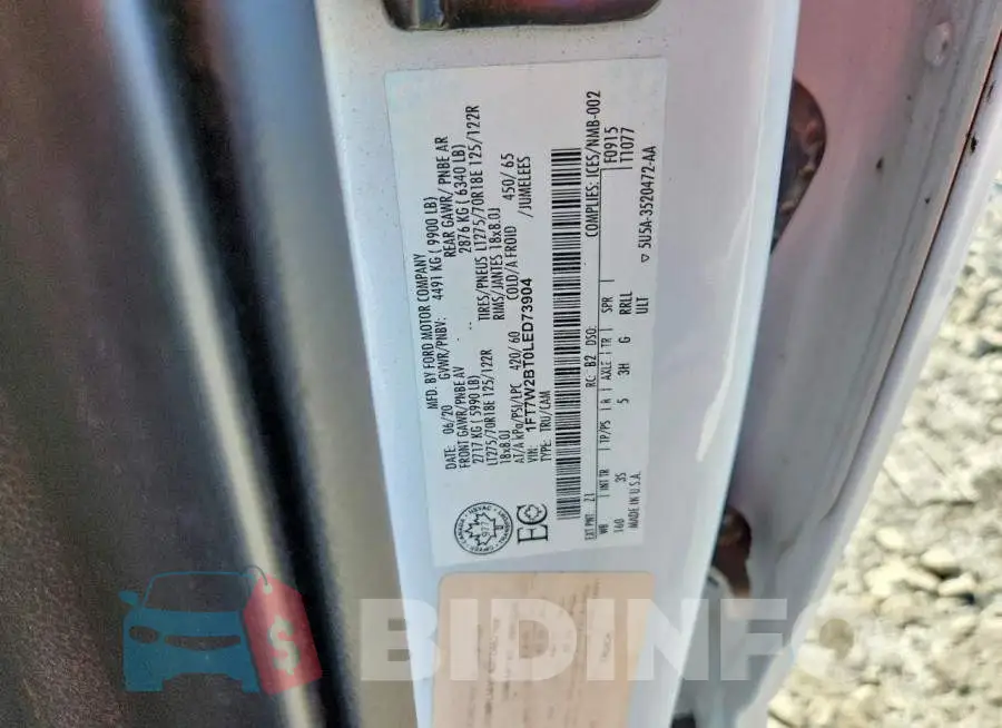1FT7W2BT0LED73904 Photo# 12