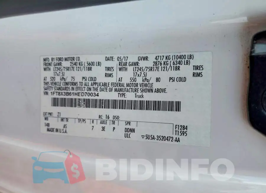 1FT843B61HED70034 Photo# 13