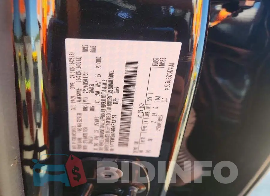 1FTEW2KP4RKF13151 Photo# 12