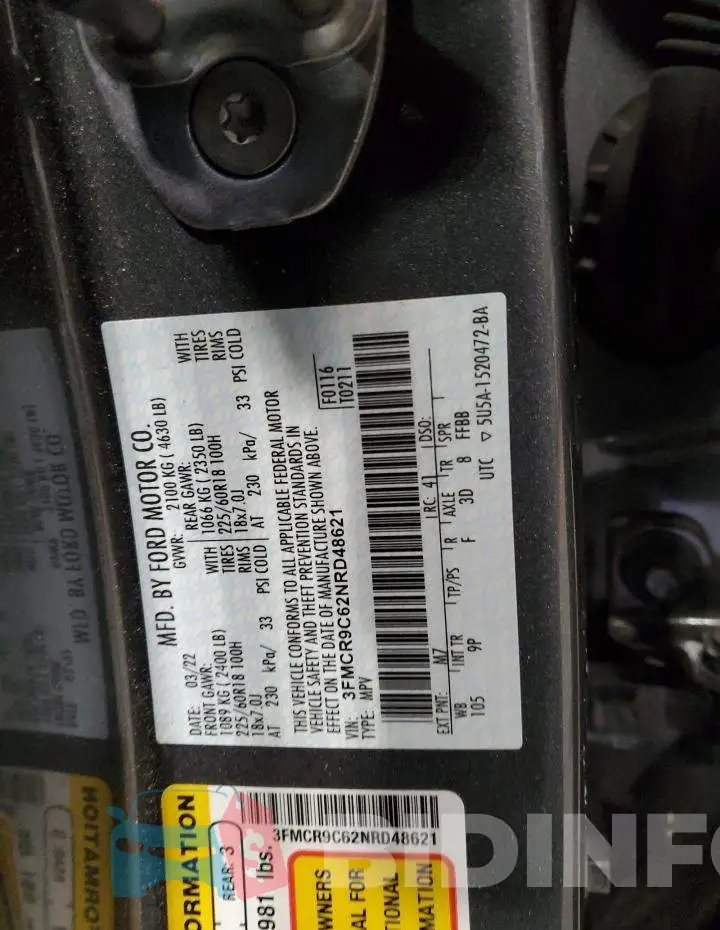 3FMCR9C62NRD48621 Photo# 12