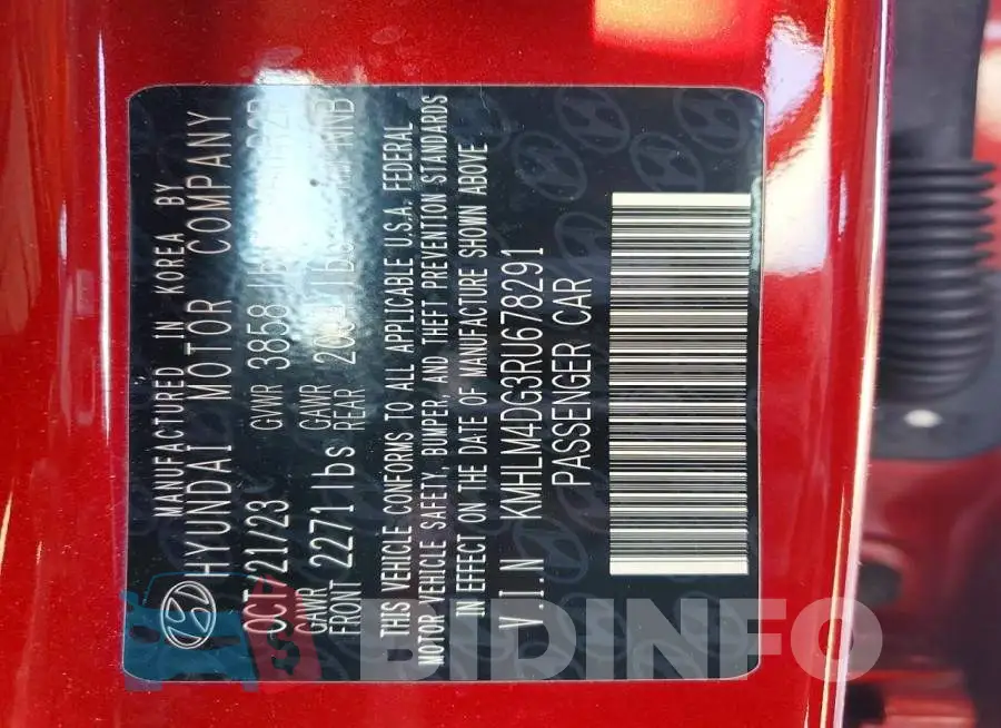 KMHLM4DG3RU678291 Photo# 14