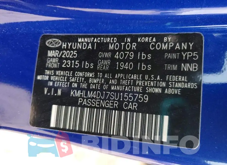 KMHLM4DJ7SU155759 Photo# 13