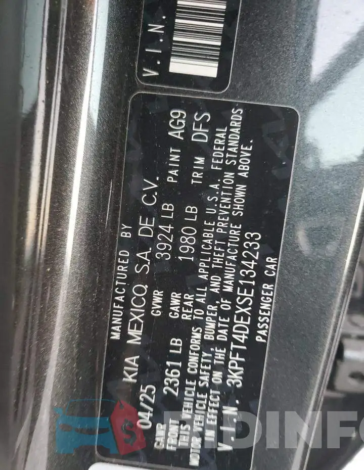 3KPFT4DEXSE134233 Photo# 12