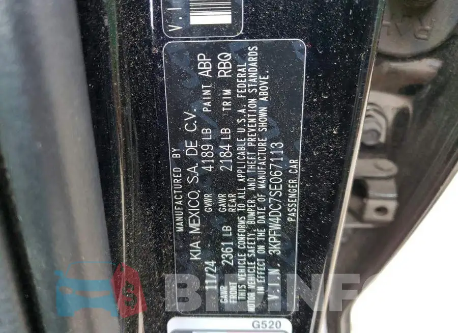3KPFW4DC7SE067113 Photo# 12