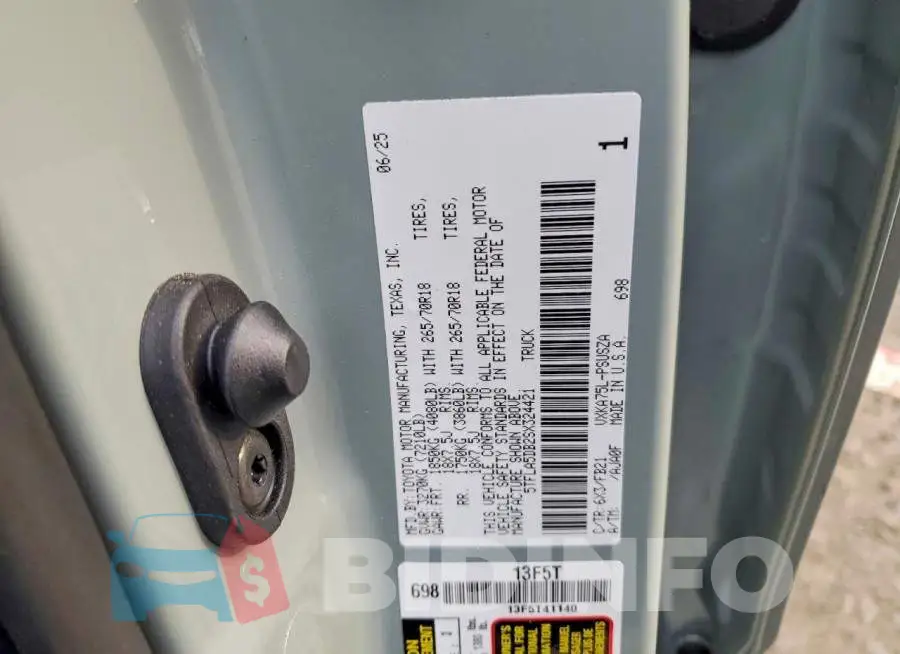 5TFLA5DB2SX324421 Photo# 12