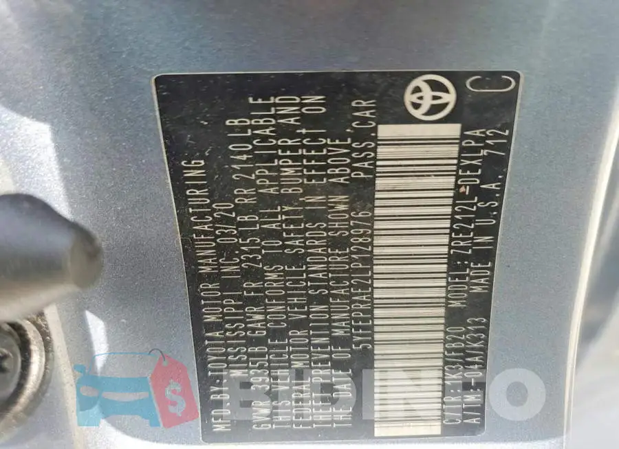 5YFEPRAE2LP128976 Photo# 12