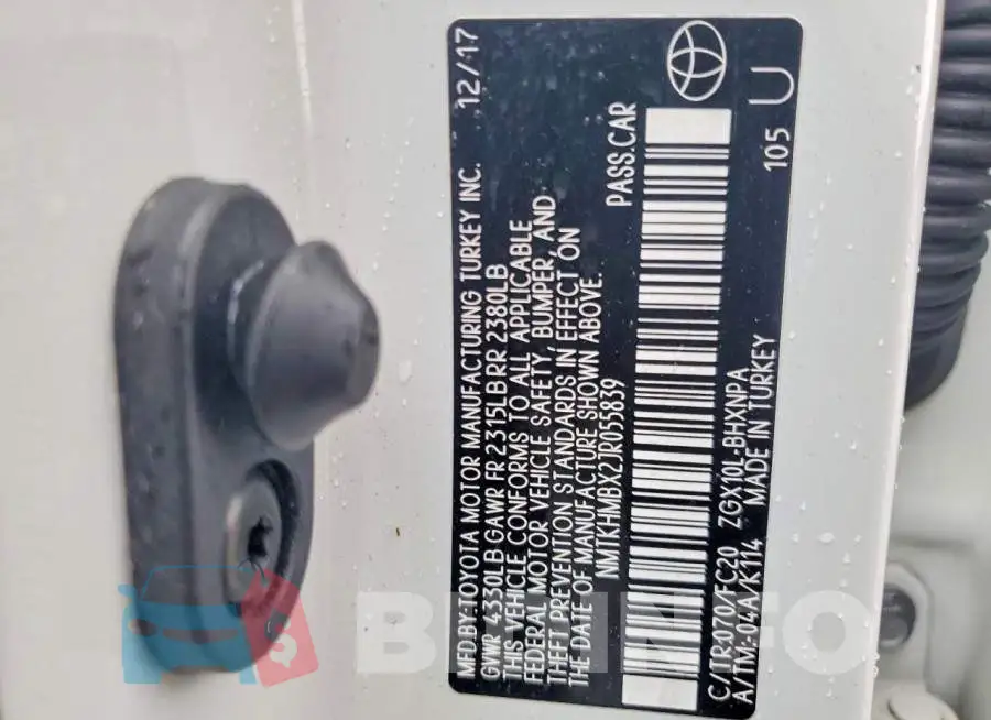 NMTKHMBX2JR055839 Photo# 12