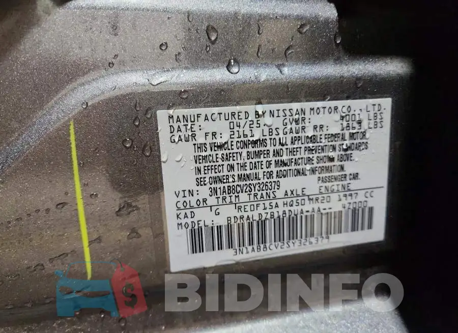 3N1AB8CV2SY326379 Photo# 12