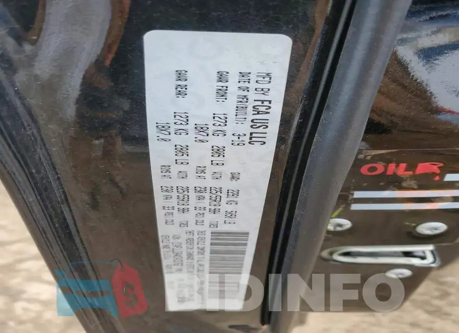 1C4PJLDB4KD433762 Photo# 13