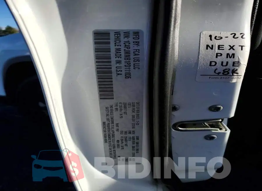 1C4PJMMB1PD111836 Photo# 12