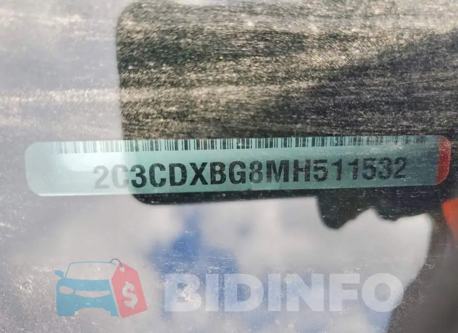 2C3CDXBG8MH511532 Photo# 12
