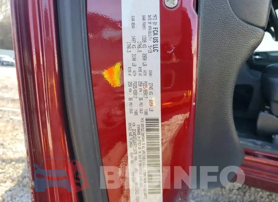 2C4RDGEG3KR711078 Photo# 13