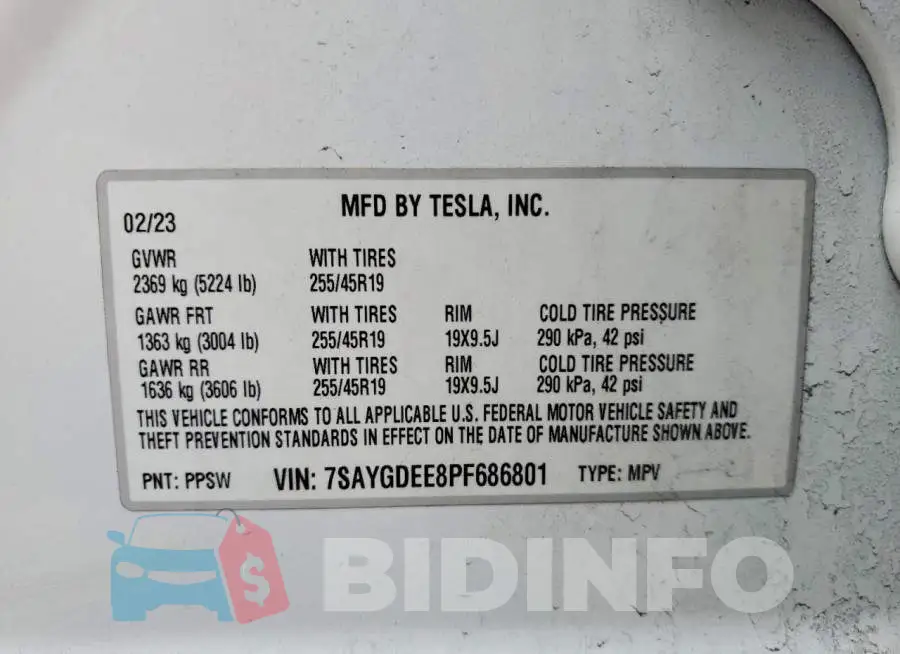 7SAYGDEE8PF686801 Photo# 13